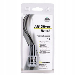 Pasta Termoprzewodząca Silver Brush 4g Pędzelek