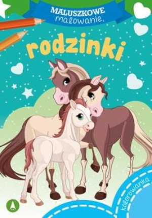 Kolorowanka maluszkowe rodzinki