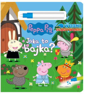 Wodne zgadywanki kolorowanka Świnka Peppa