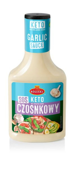 Roleski KETO Sos czosnkowy 280g