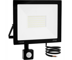 Halogen Lampa Z Czujnikiem Ruchu Led Biały Zimny 100w Ip66