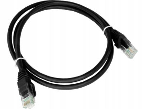 Patchcord U/UTP 6 Alantec RJ45 / RJ45 5 m czarny