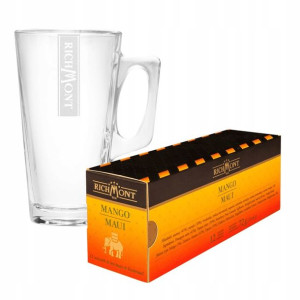Richmont Mango Maui 12 Saszetek + Szklanka Hot Winter
