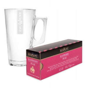 Richmont Raspberry Pear 12 Saszetek + Szklanka Hot Winter