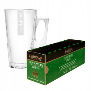 Richmont Gunpowder Green 12 Saszetek + Szklanka Hot Winter