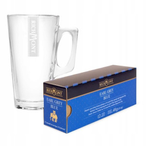 Richmont Earl Grey Blue 12 Saszetek + Szklanka Hot Winter