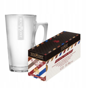 Richmont Black Tea Mix 12 Saszetek + Szklanka Hot Winter