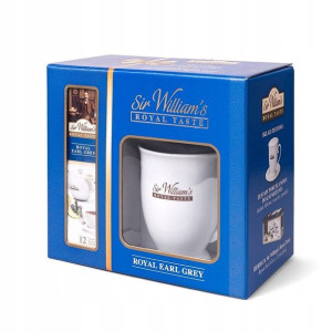 Zestaw Porcelanowy Sir William's & 12 Herbat EARL GREY