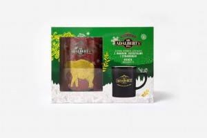 Adalbert's Zestaw Z Okienkiem Puszka Gingerbread Dream 80g Kubek Adalbert's