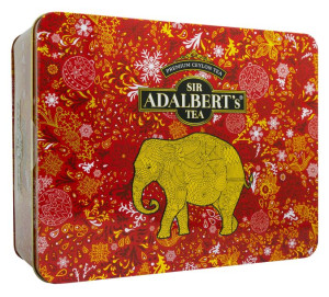 Adalberts Gift Box Czerwony Black Tea Golden Saszetki