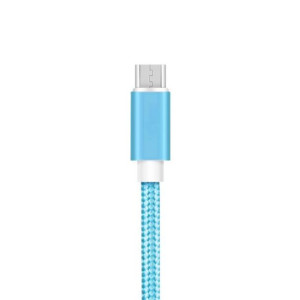Kabel Usb Lightning Do Iphone Ipad 1M Glossy Niebieski 100Cm