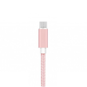 Kabel Usb Lightning Do Iphone Ipad 1M Glossy Różowo-Złoty 100Cm