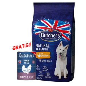 BUTCHER'S Skin&Coat Digestion Immune Chicken (kurczak) 10kg + Original Reci
