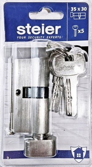 Wkładka Bębenkowa Z Gałką G35x30 Steier Plus 5 Kl