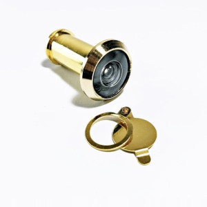 Wizjer Judasz drzwi GD 35-60 mm 180° 16 mm ZŁOTY