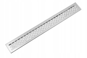 Kratka wentylacyjna do drzwi GTV 486x60 aluminium