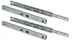 2x Kpl Prowadnica Kulkowa Do Szuflad 17x214 L-214