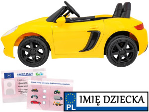 AUTO NA AKUMULATOR PERFECTA 15,5 km/h pojazd elektryczny MOCNE SILNIKI