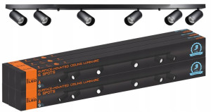 Lampa sufitowa szyna spot oprawa halogenowa GU10