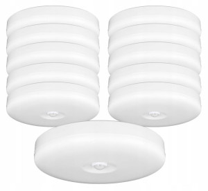 Plafon LED lampa sufitowa panel czujnik ruchu 18W