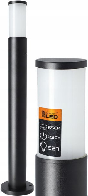 Lampa stojąca ogrodowa słupek LED zewnętrzna 65cm