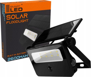 Halogen solarny LED naświetlacz z czujnikiem 850lm