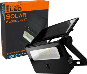 Halogen solarny LED naświetlacz czujnik 1600 lumen