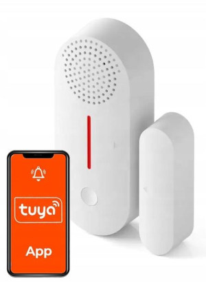 Czujnik otwarcia drzwi okna WIFI TUYA alarm Smart