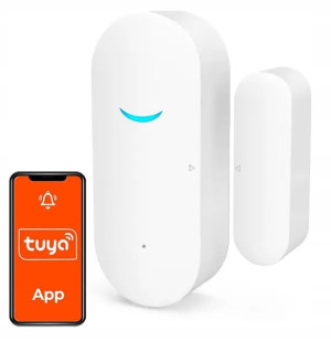 Czujnik otwarcia drzwi okna alarm WIFI TUYA smart
