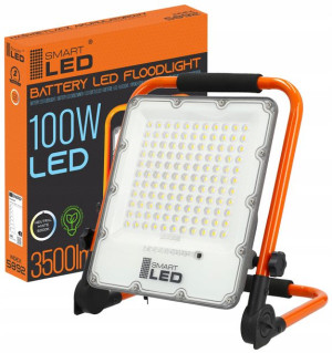 Halogen budowlany naświetlacz LED 100W akumulator