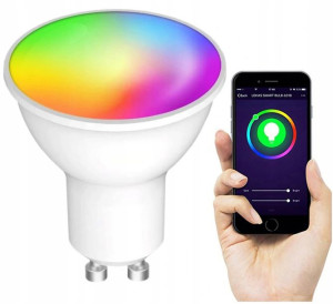 Żarówka Led Gu10 Rgb Wifi Premium 5w