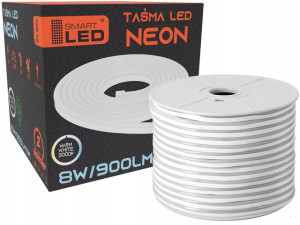 Taśma Led Neon Wodoodporny Ip68 Wąż 8w Ciepły 230v
