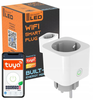 Gniazdko WiFi inteligentne Tuya watomierz smart