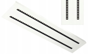 Panel LED natynkowy 50W 30X120 PLAFON KASETON WH