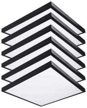 PANEL LED NATYNKOWY 60W czarny 60x60cm KASETON