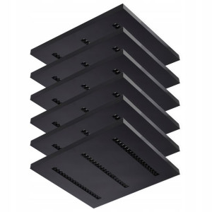 Panel sufitowy LED natynkowy 60x60 UGR 50W KASETON