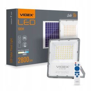 HALOGEN Naświetlacz SOLARNY 100W 5000K PILOT