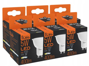ŻARÓWKA LED GU10 5W Neutralna Biała - 4500K