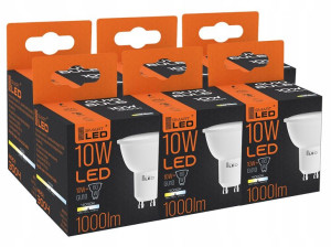 ŻARÓWKA LED GU10 10W Neutralna Biała - 4500K
