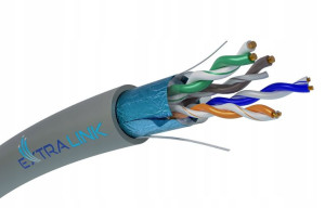 Kabel sieciowy skrętka 305M Extralink CAT5E FTP