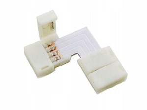 Złączka Kątowa Do Łączenia Taśmy Led Rgb 4pin