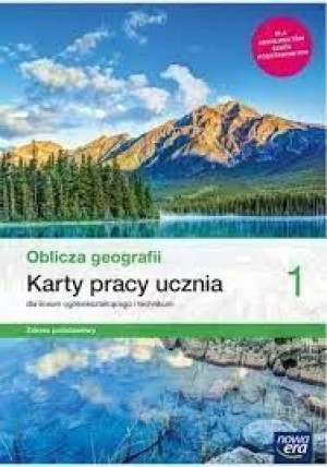 Oblicza geografii 1 LO NE Karty podstawowe
