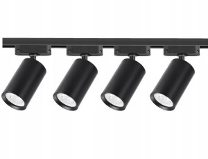 Zestaw Szynoprzewód Szyna 1,5m + 4 Lampy Gu10