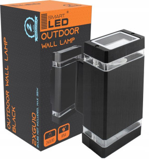 Lampa elewacyjna LED kinkiet ogrodowy+ żarówki1.5W