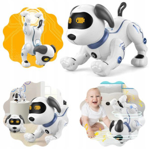 Piesek Interaktywny Chodzi Robot Tańczy Komendy Rc