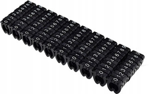 Oznaczniki ALANTEC 0-9 na kable