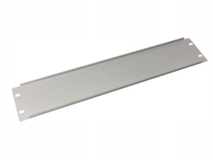 Zaślepka 19" 2U metalowa, szara