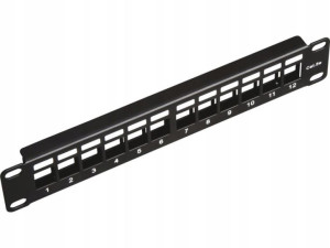 Patch panel Alantec PK038 10 " 12 portów