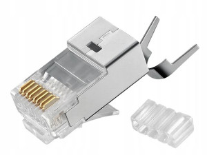 Wtyk RJ45 Alantec WT108 srebrny