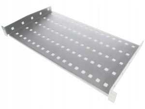 Półka stała Alantec SA-P-19-1U-250-2-S srebrna